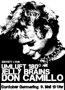 Jelly Brains Flyer - Cordobar Germering